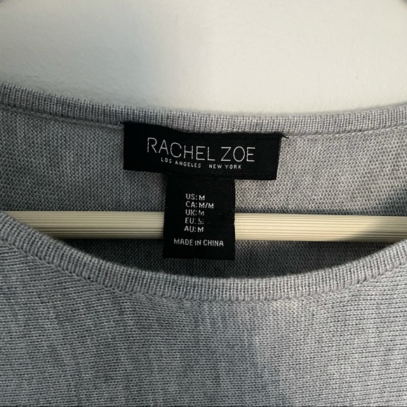 Rachel Zoe Embellished Evil Eye Lightweight Sweater | Size Medium - Picture 4 of 10